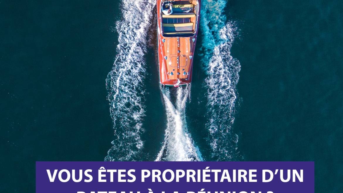 Vous êtes propriétaire d’un bateau à la Réunion ? On vous assure même en mer 😉 🌊