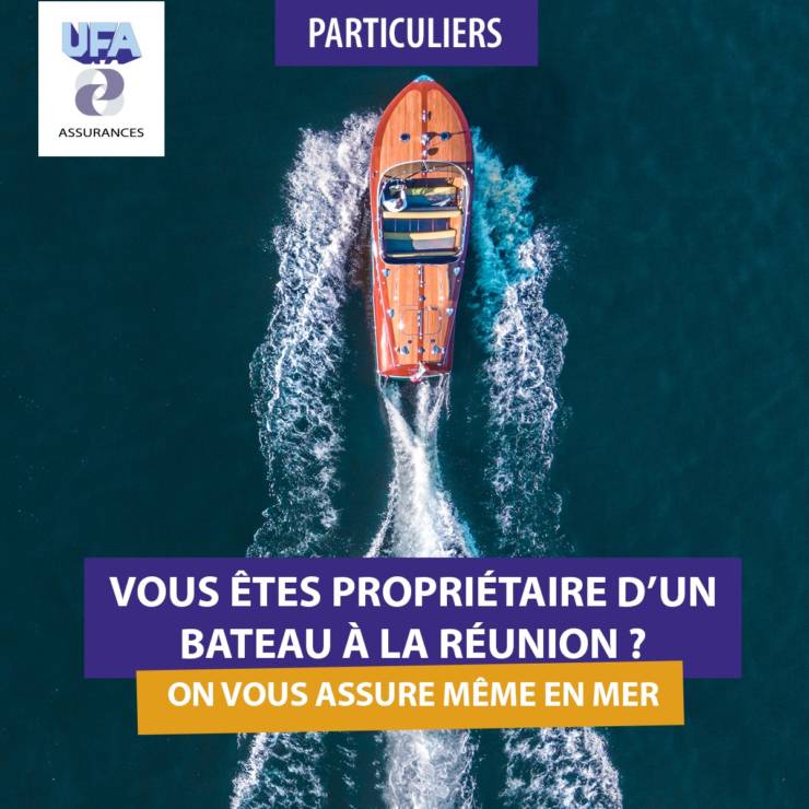 Vous êtes propriétaire d’un bateau à la Réunion ? On vous assure même en mer 😉 🌊